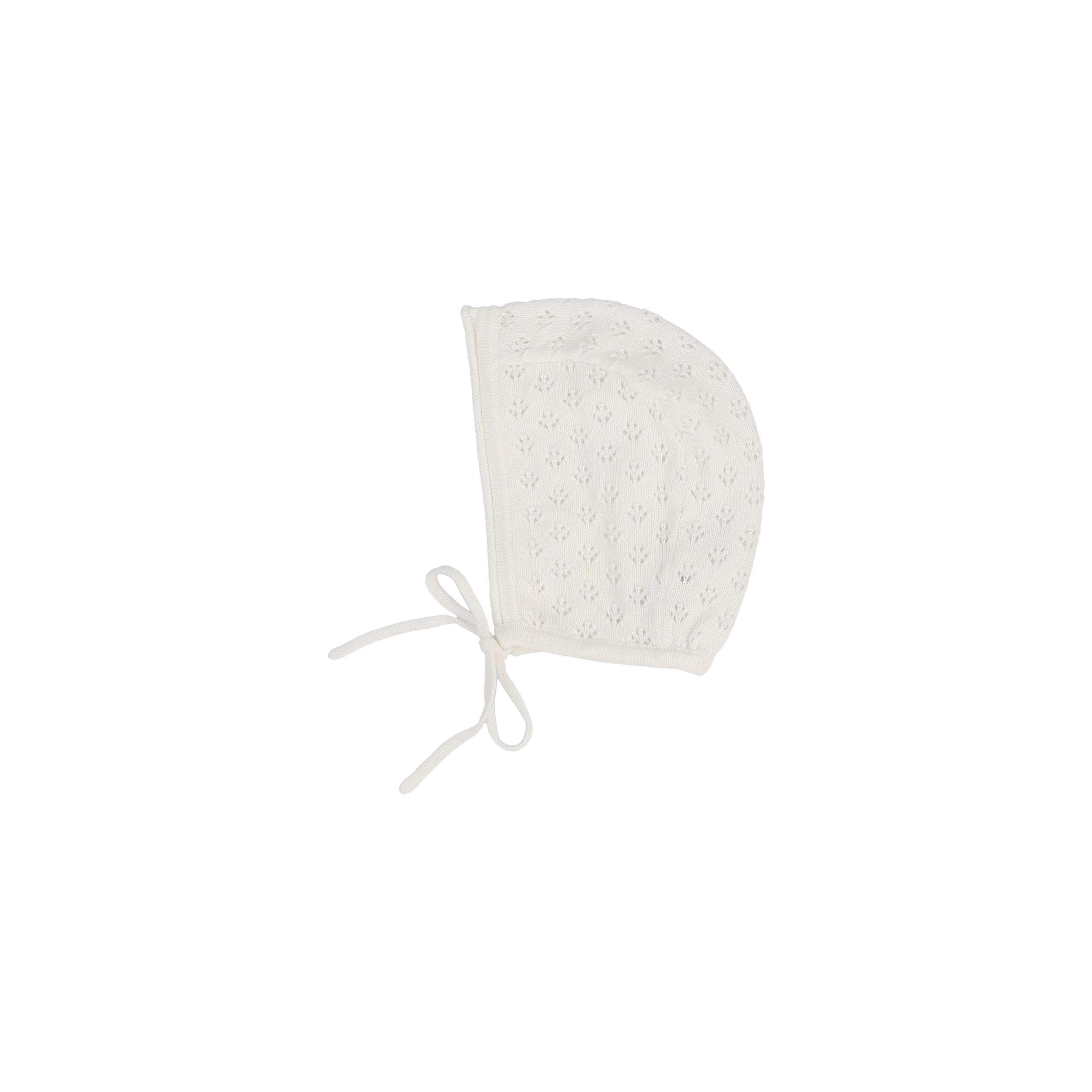 Knit Pointelle Bonnet