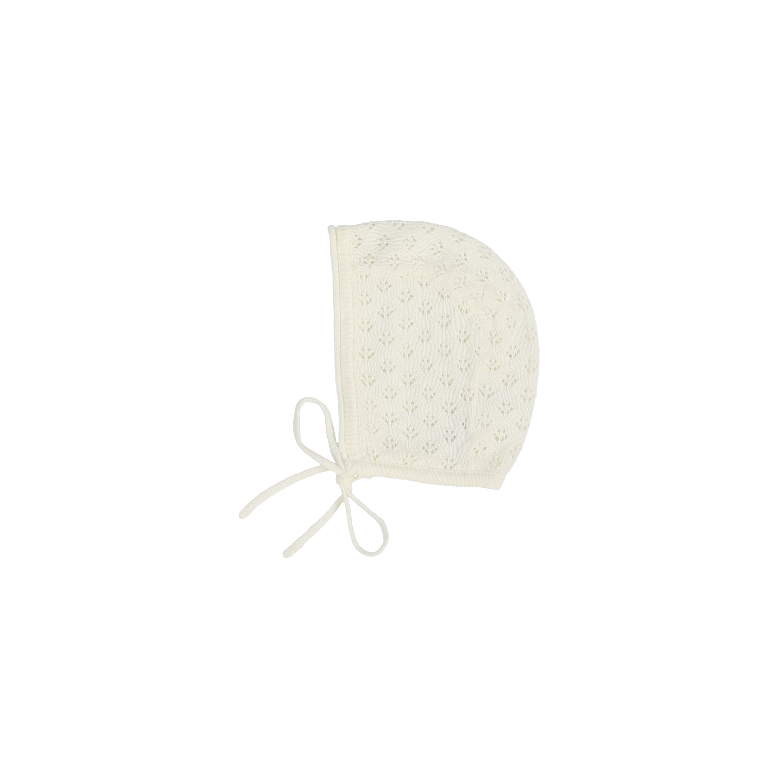 Knit Pointelle Bonnet
