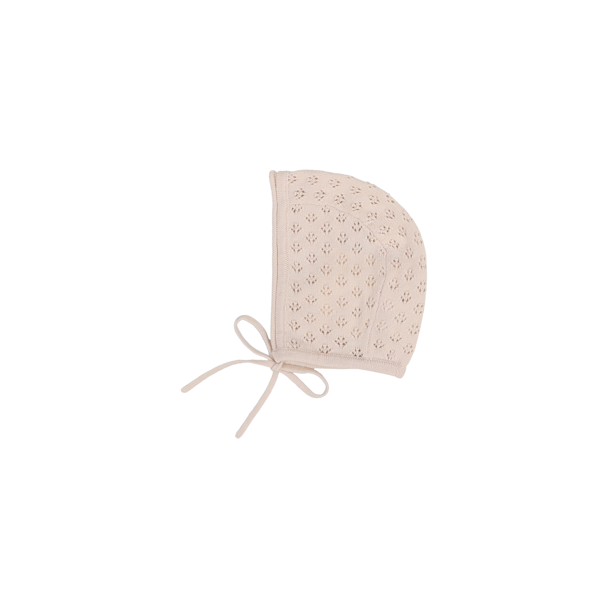 Knit Pointelle Bonnet