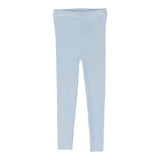 Knit Leggings - Light Blue