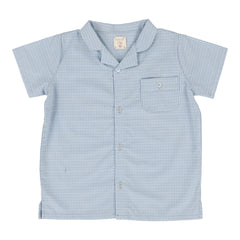 Windowpane Collar Shirt