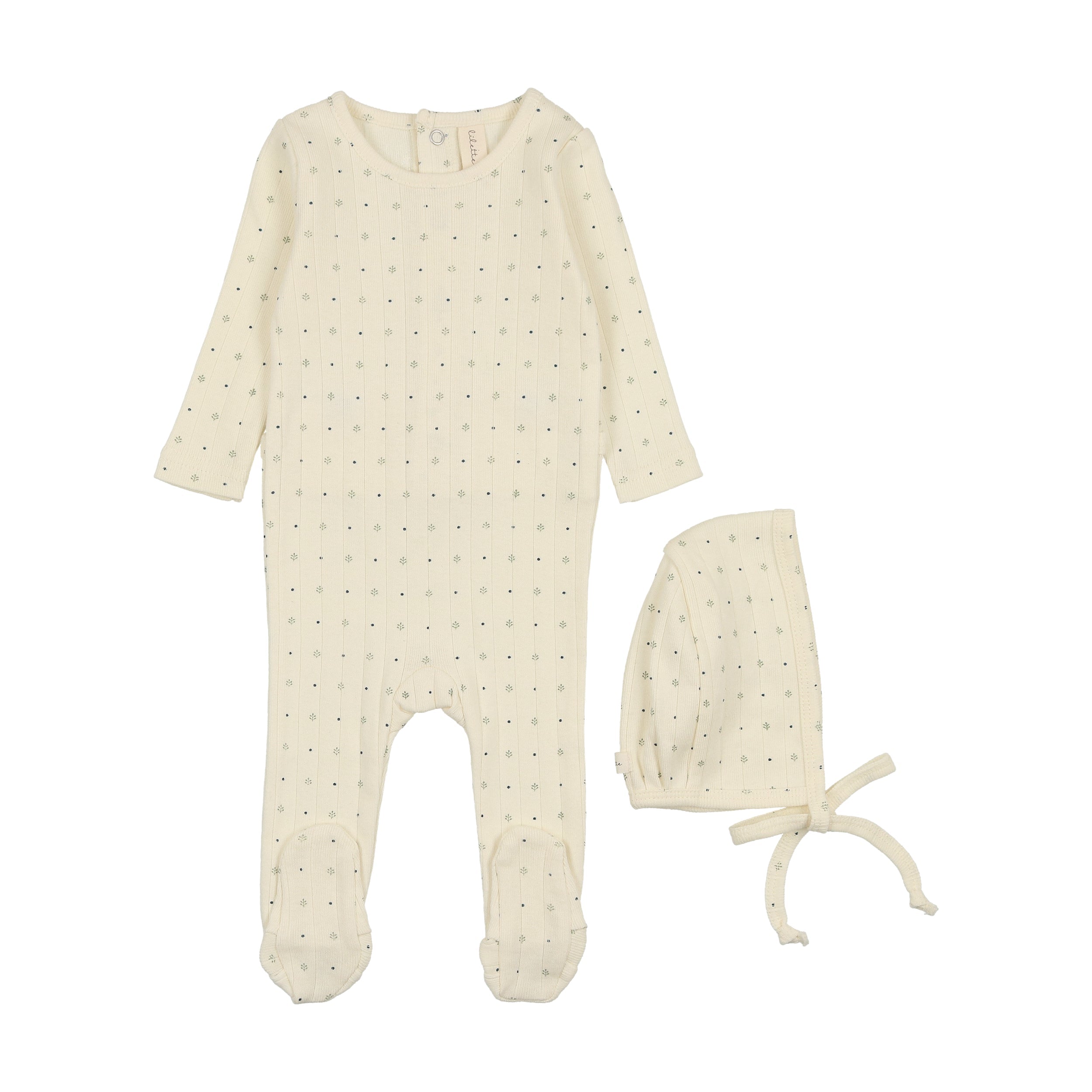 Lilette Linear Printed 3PC Set - Cream/Red Dot Lilette Linear Printed 3PC Set - Cream/Red Dot