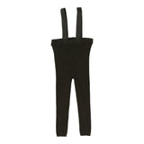 Knit Suspender Leggings (test) (Black)