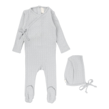 Fine Pointelle Footie Set