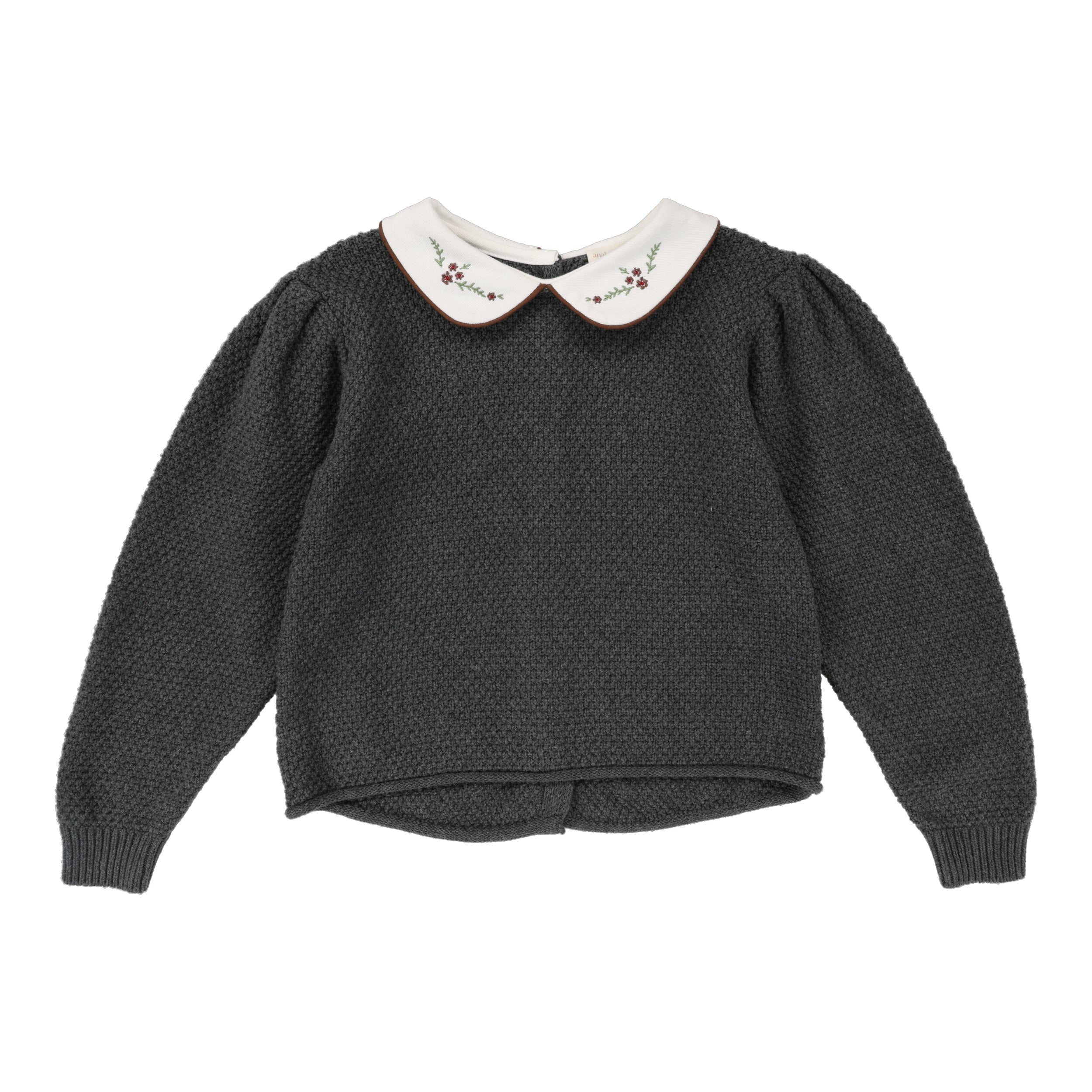 Lil Legs Peter Pan Knit Sweater - Navy