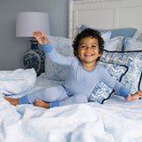 Striped Lounge Set-Frsh Blu Stripe