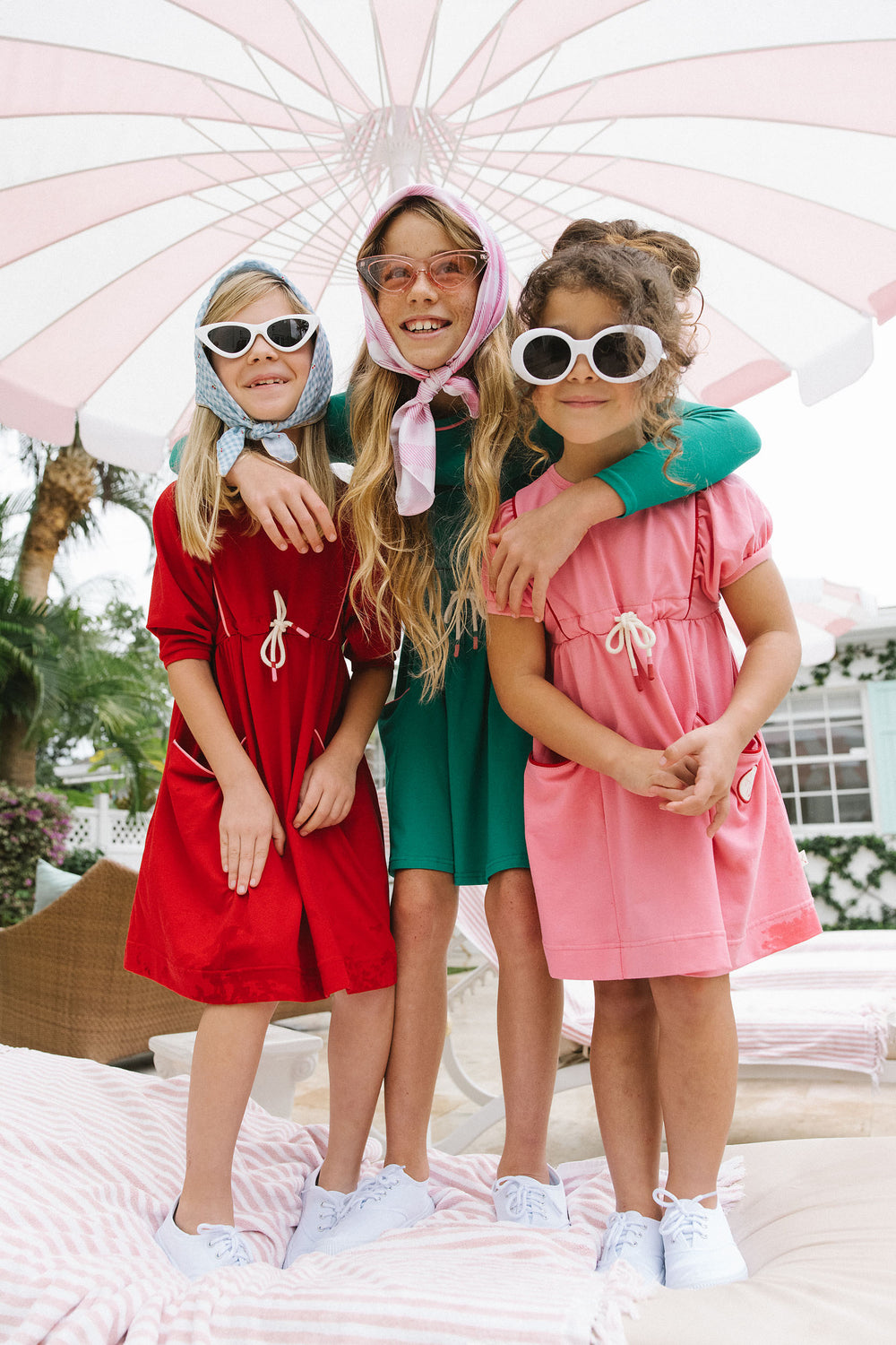 Boating Crew Pocket Skirt-Electric Green