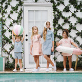 Common Folk Twill Skirt-Pink