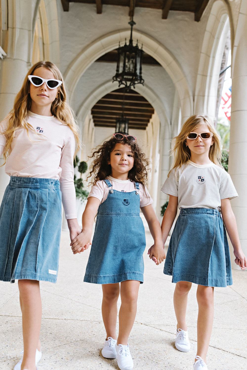 Denim City Jumper-Mid Blue Wash