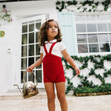 Peter Pan Onesie With Piping-Cream