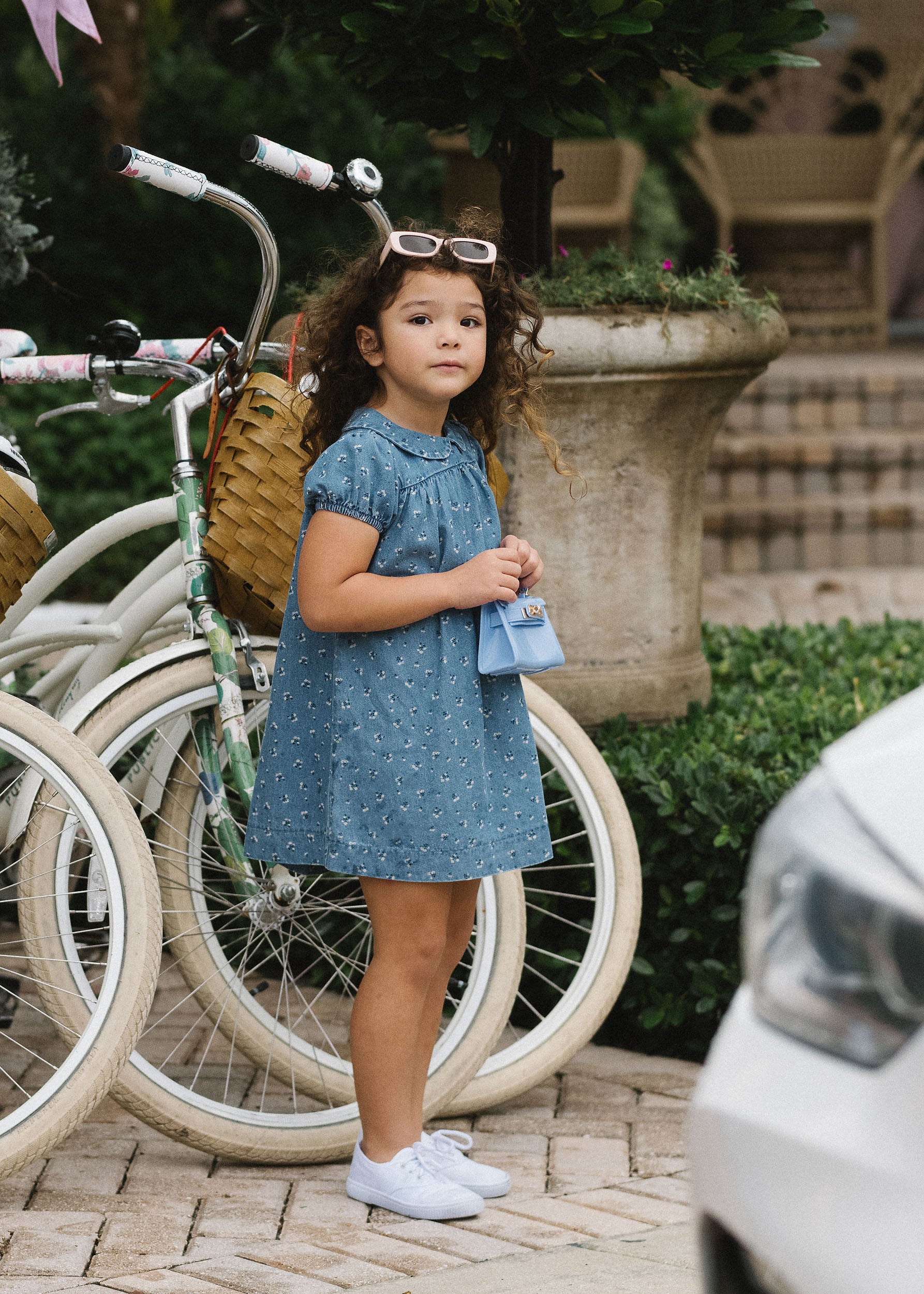 Dainty Denim Dress SS-Blue Lil Legs Baby Dainty Denim Dress SS-Blue Lil Legs Baby