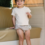 Dainty Denim Tee SS-Natural