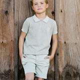 Dress Shorts - Shrub Green