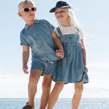 Denim Capsule Shorts-Blue Tencel