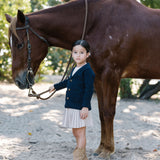Knife Pleated Skirt-Wheat