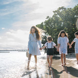 Mountain Meadows Dress SS-Clear Blue