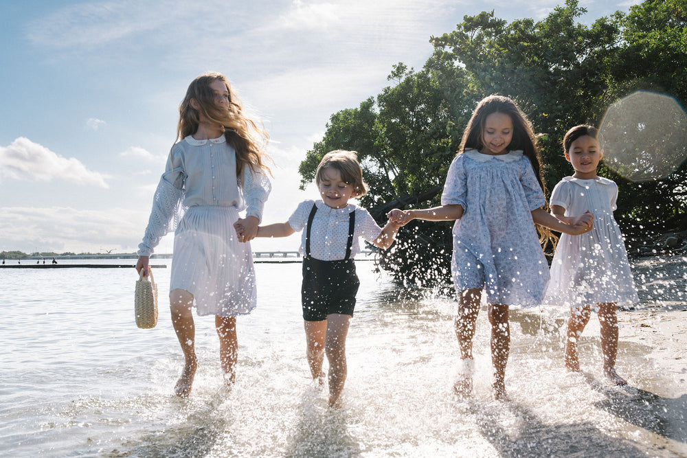 Mountain Meadows Pocket Shirt-Clear Blue