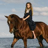 Bib Maxi 3/4 Sleeve-Navy