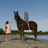 Embroidered  Linen Jumper-Bud Pink