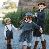 Collar Pleated Dress