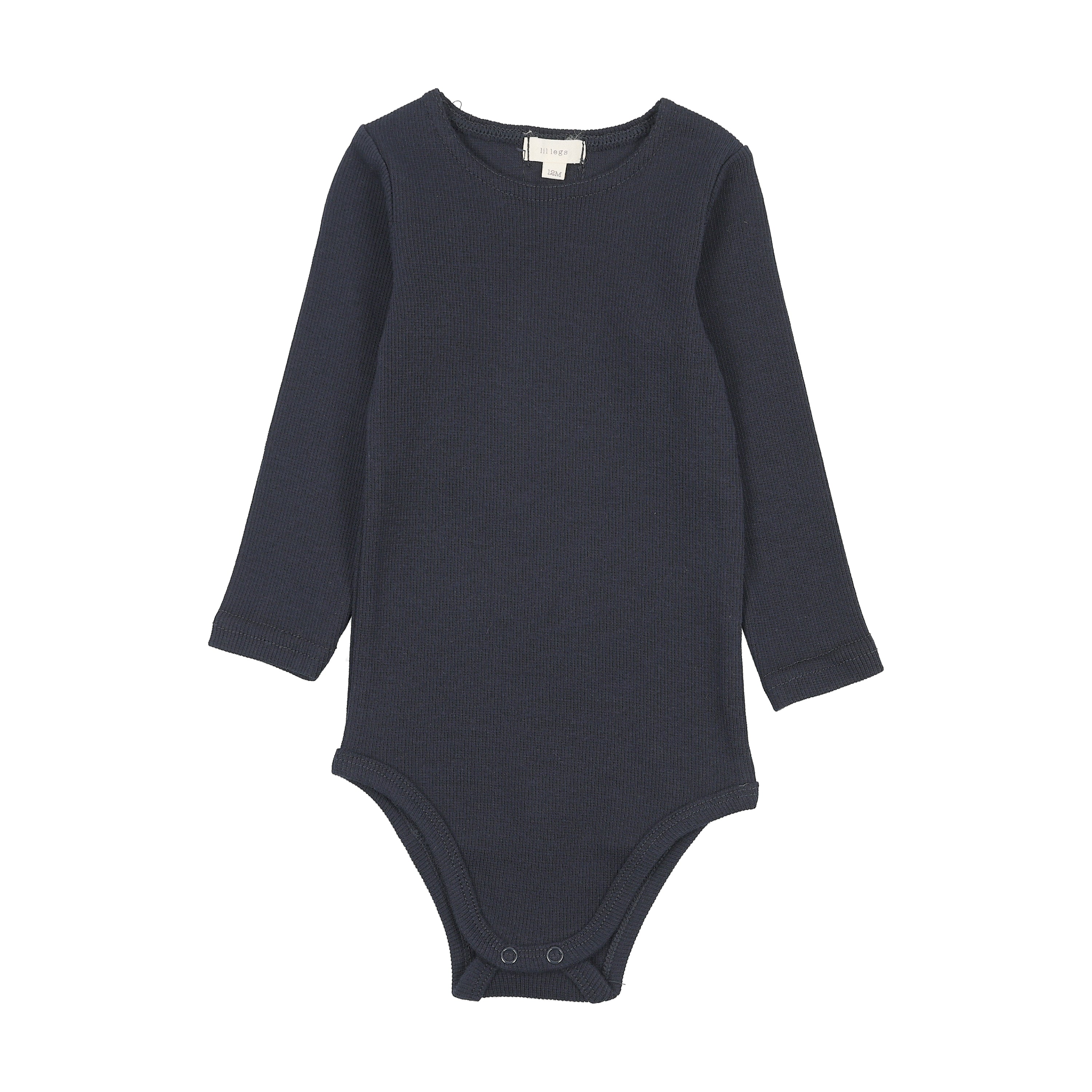 Ribbed Crewneck Onesie - Navy