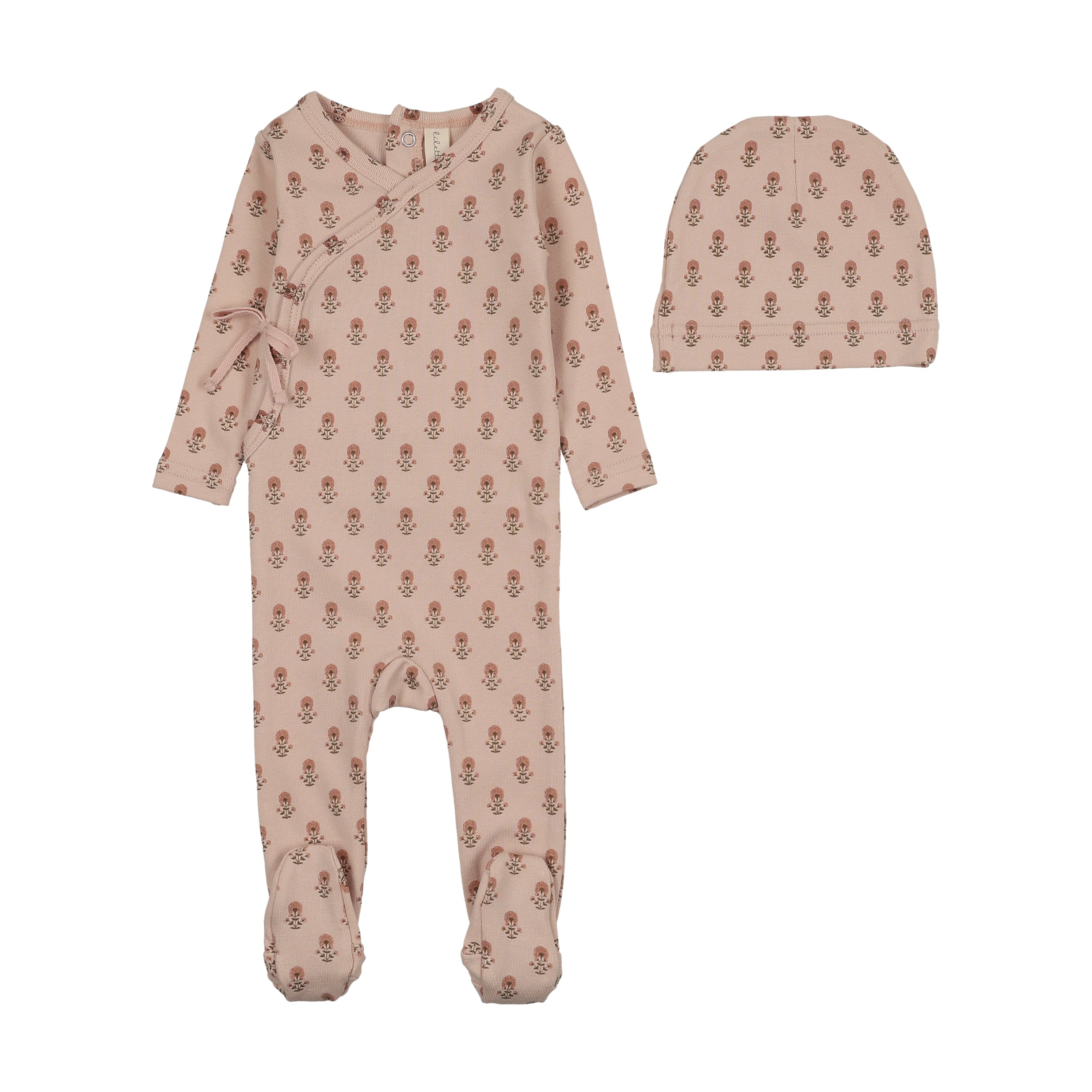 Marigold footie set-pink