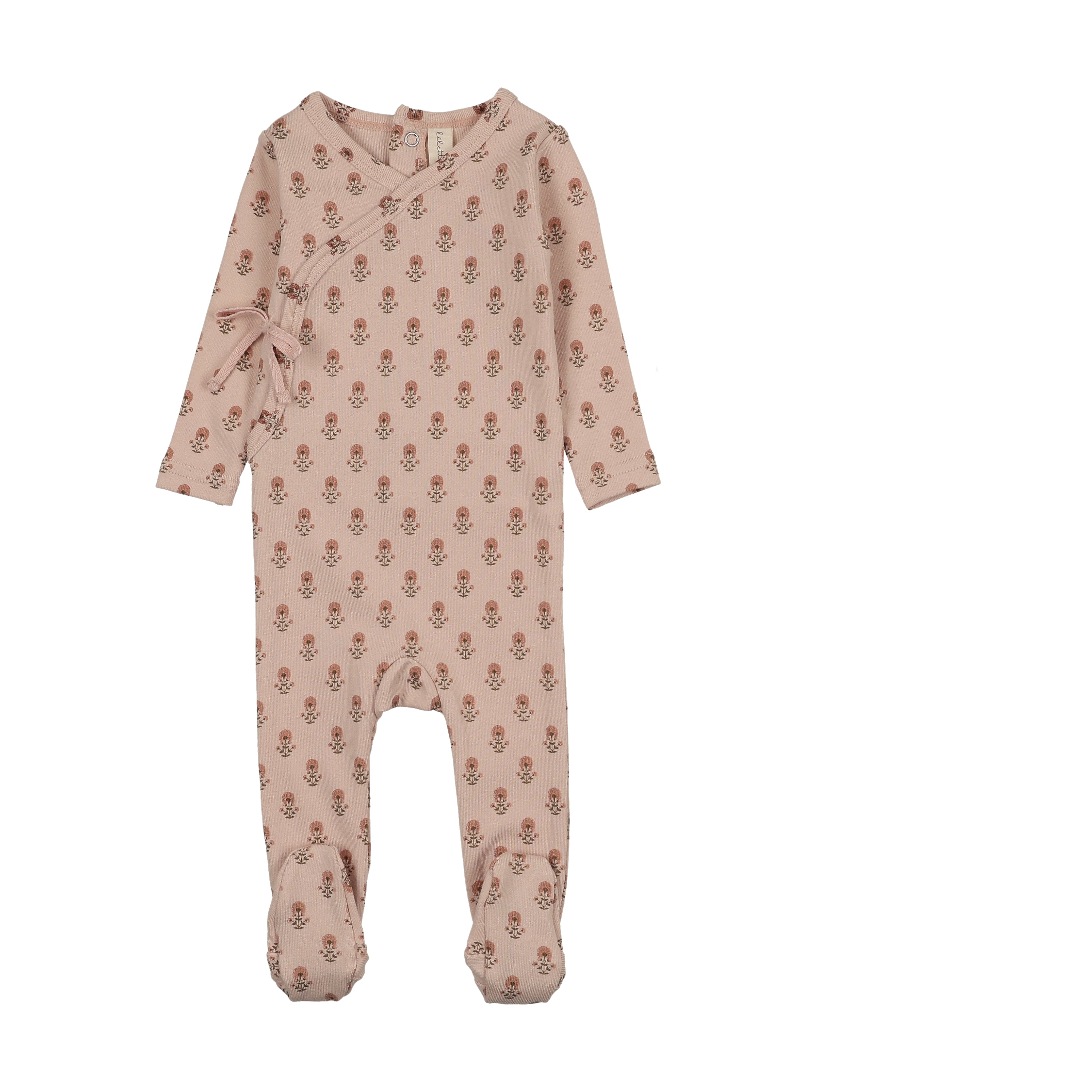 Marigold footie-pink