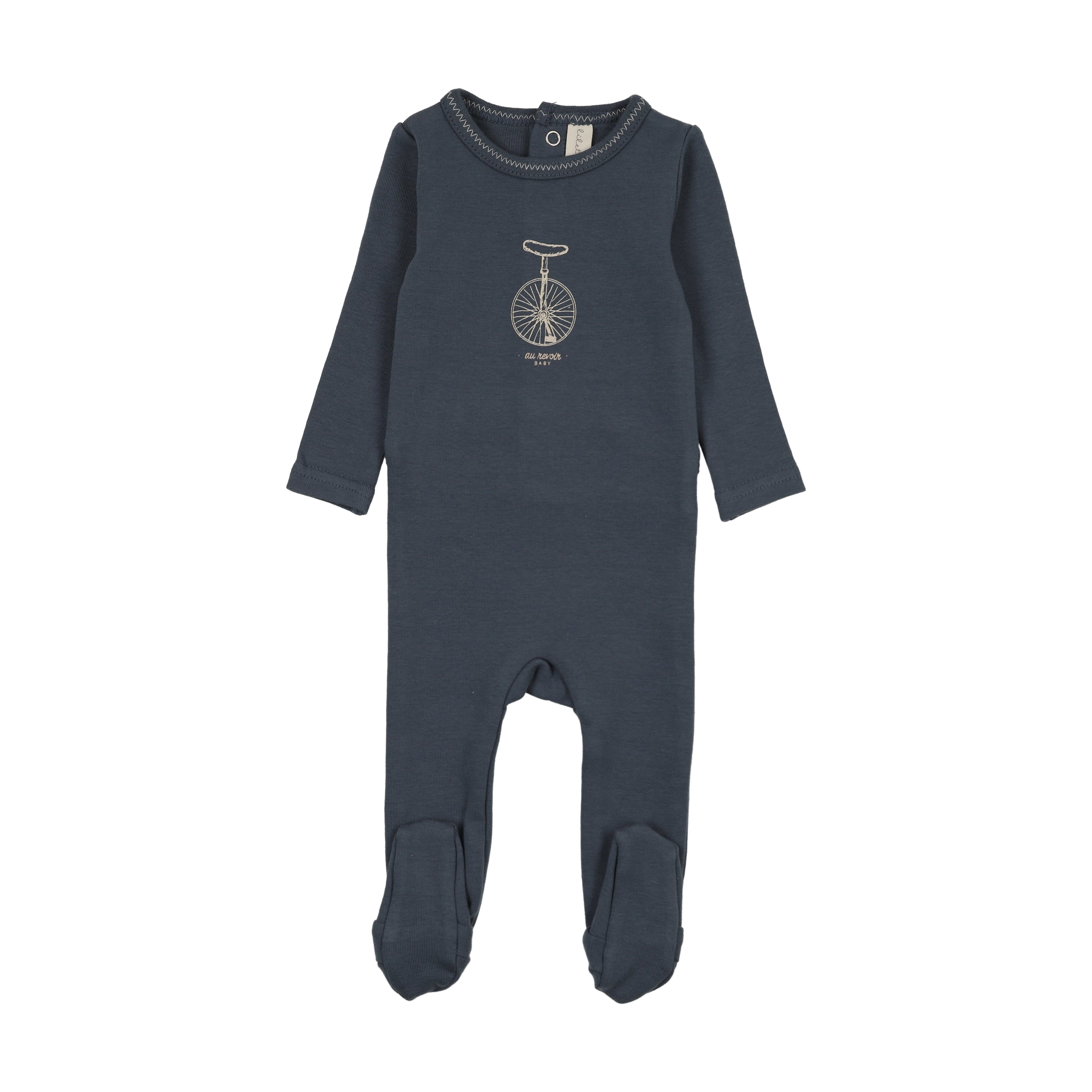 Bicycle footie-off navy