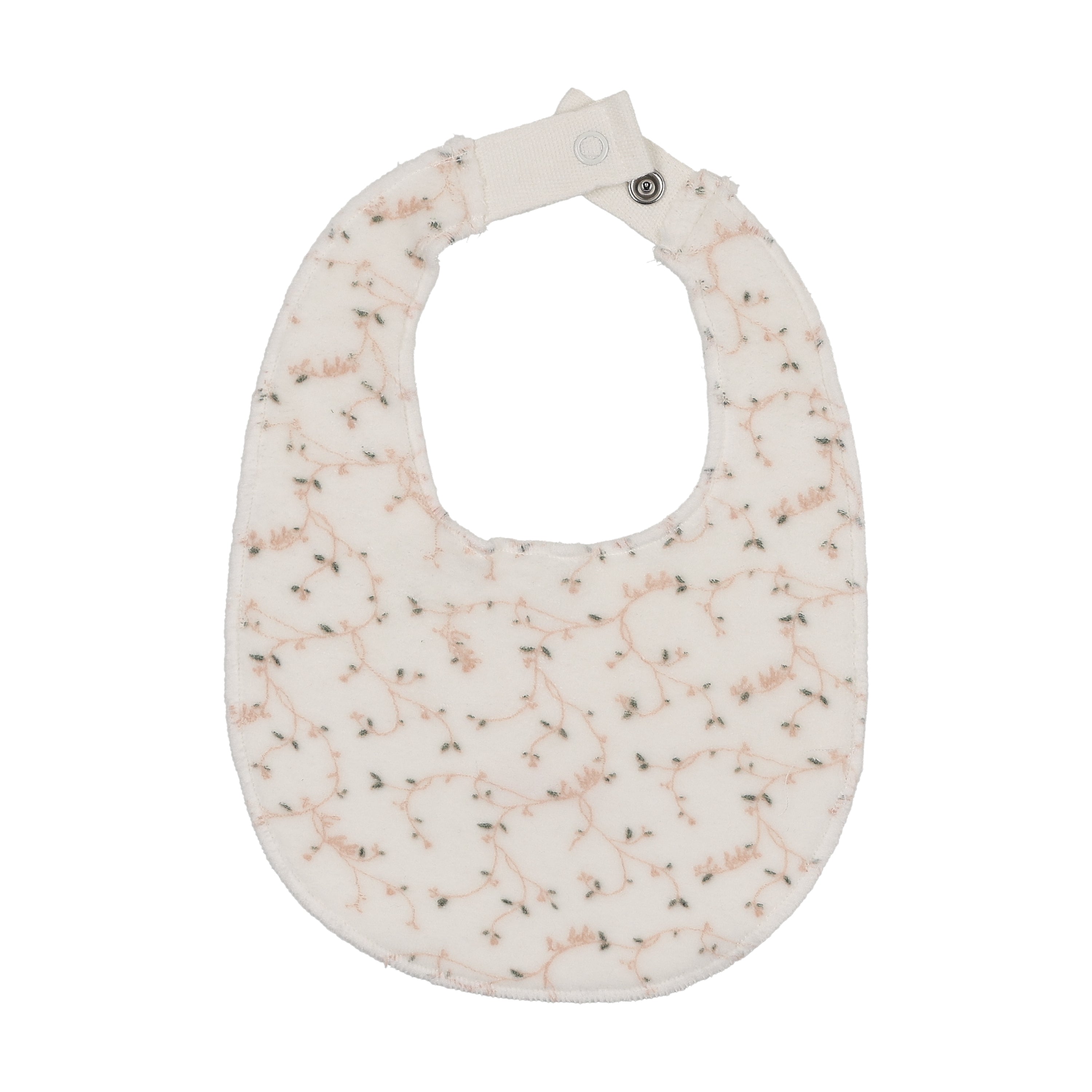Le bebe bib-cream/pink