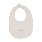 Le bebe bib-cream/pink