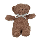 Bear with bow-pale blue