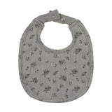 Garden cluster bib-light blue
