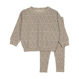 Liberty sweatshirt set-pink