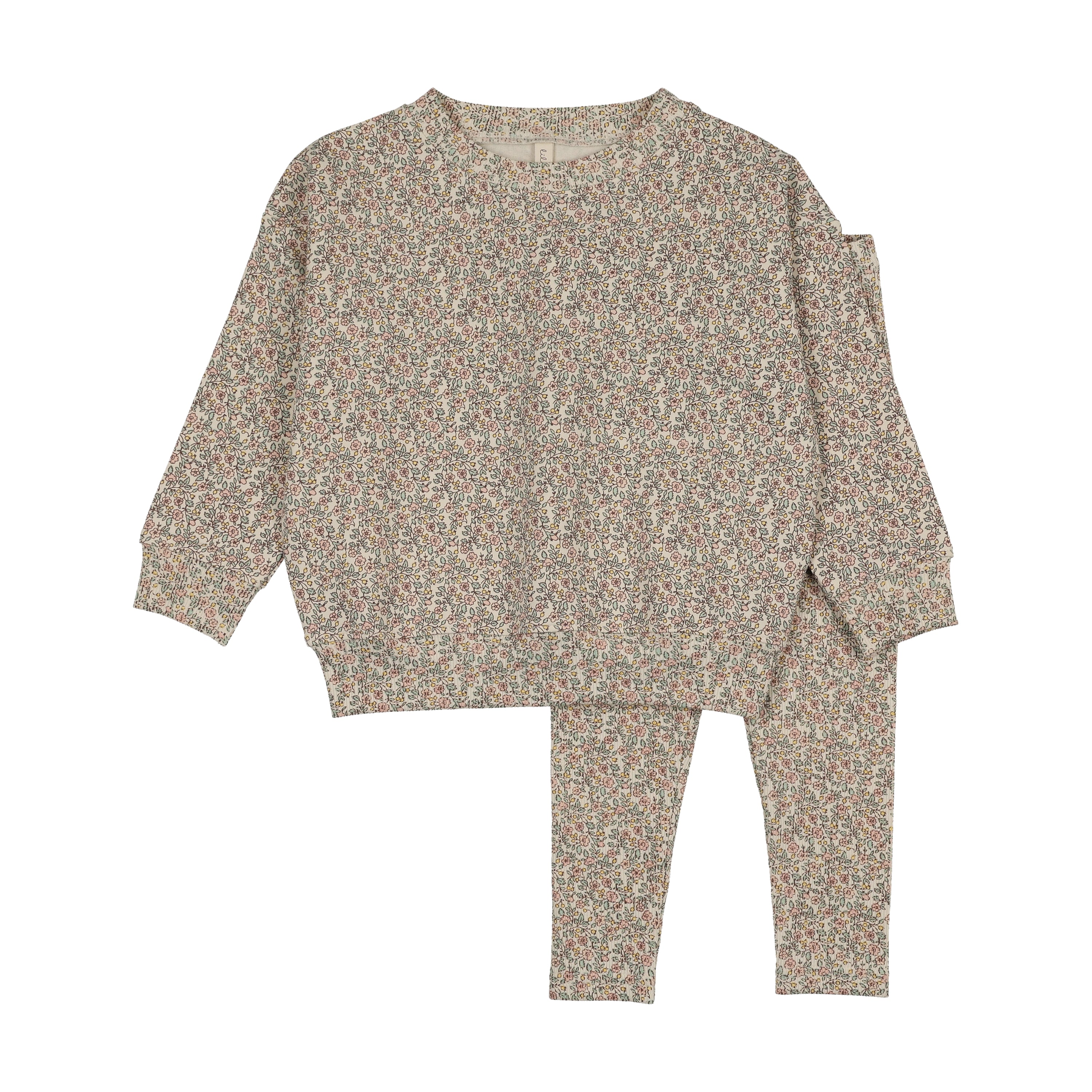 Liberty sweatshirt set-pink