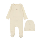 Pointelle Bebe Footie Set