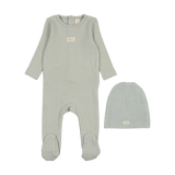 Pointelle Bebe Footie Set