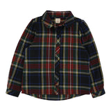 Plaid Girls Blouse-Plaid