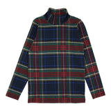 Plaid Mockneck-Plaid