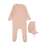 Pinpoint Wrapover Footie Set