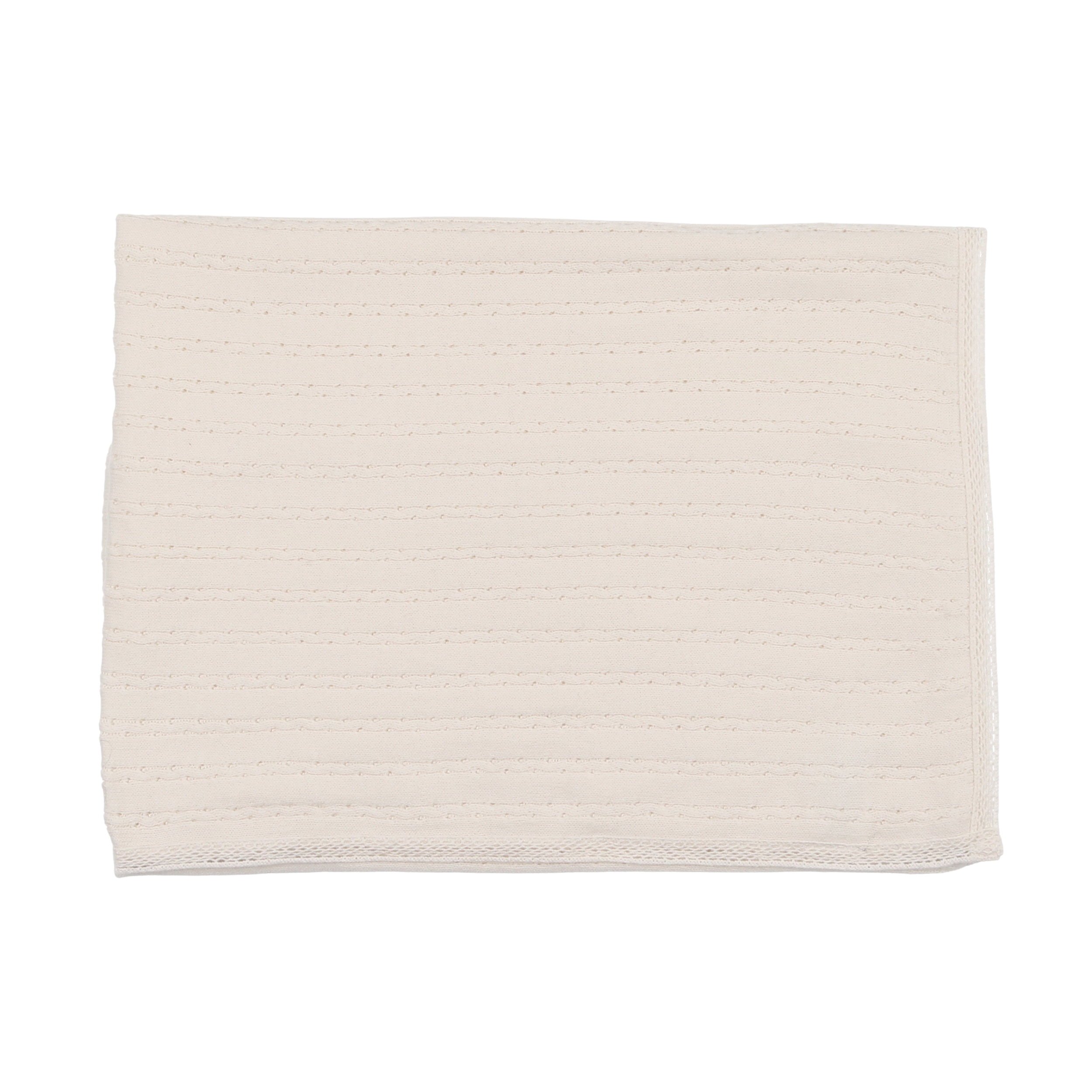 Pointelle Knit Blanket