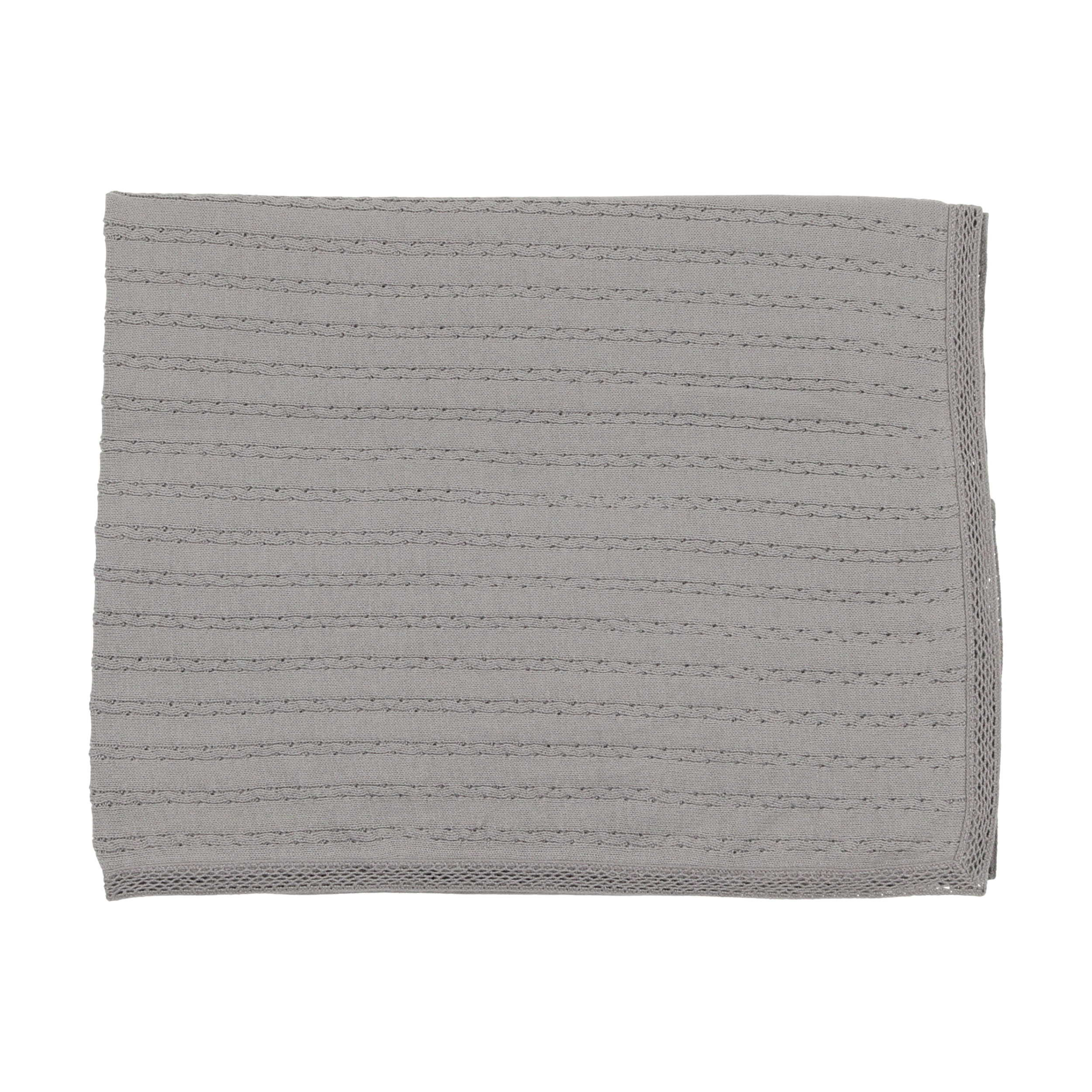 Pointelle Knit Blanket