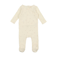 Pointelle Printed Footie