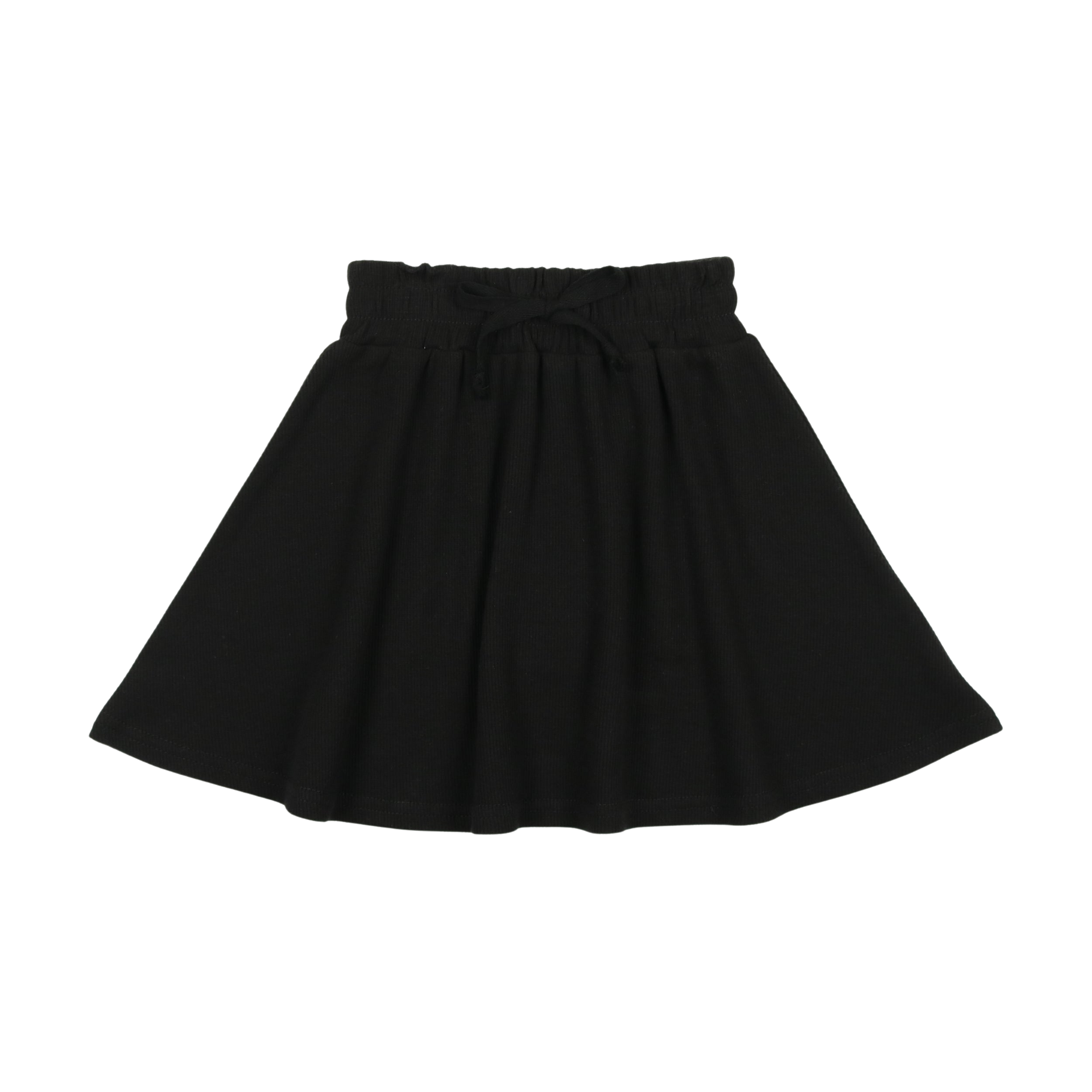 Basic Ribbed Skirt- Black – Lil Legs Baby