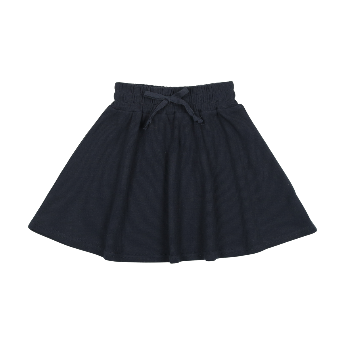 Basic Ribbed Skirt - Navy – Lil Legs Baby