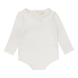 Ruffle Onesie - Off White