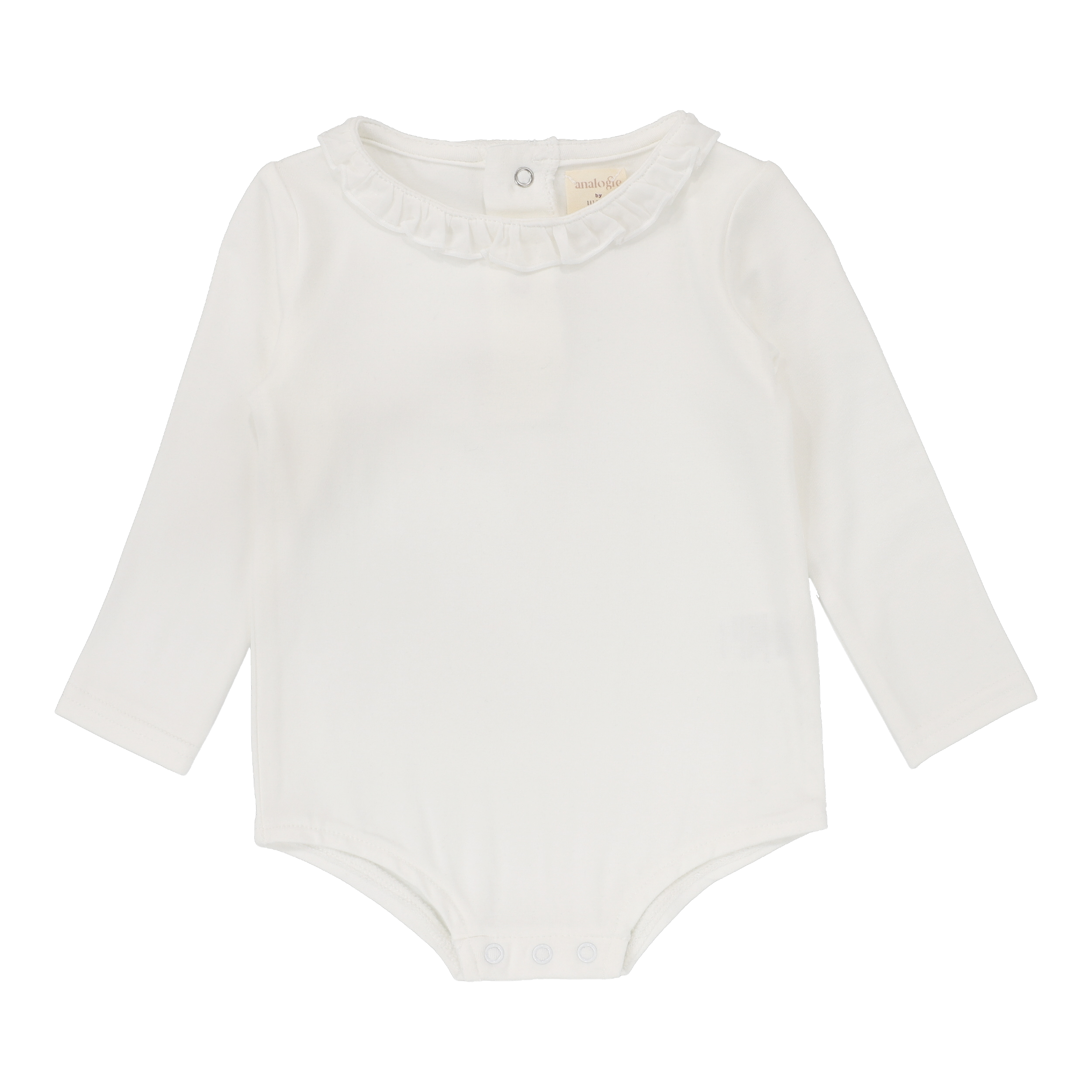 Ruffle Onesie - Off White