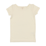 Bamboo Tee Short Sleeve - Cream
