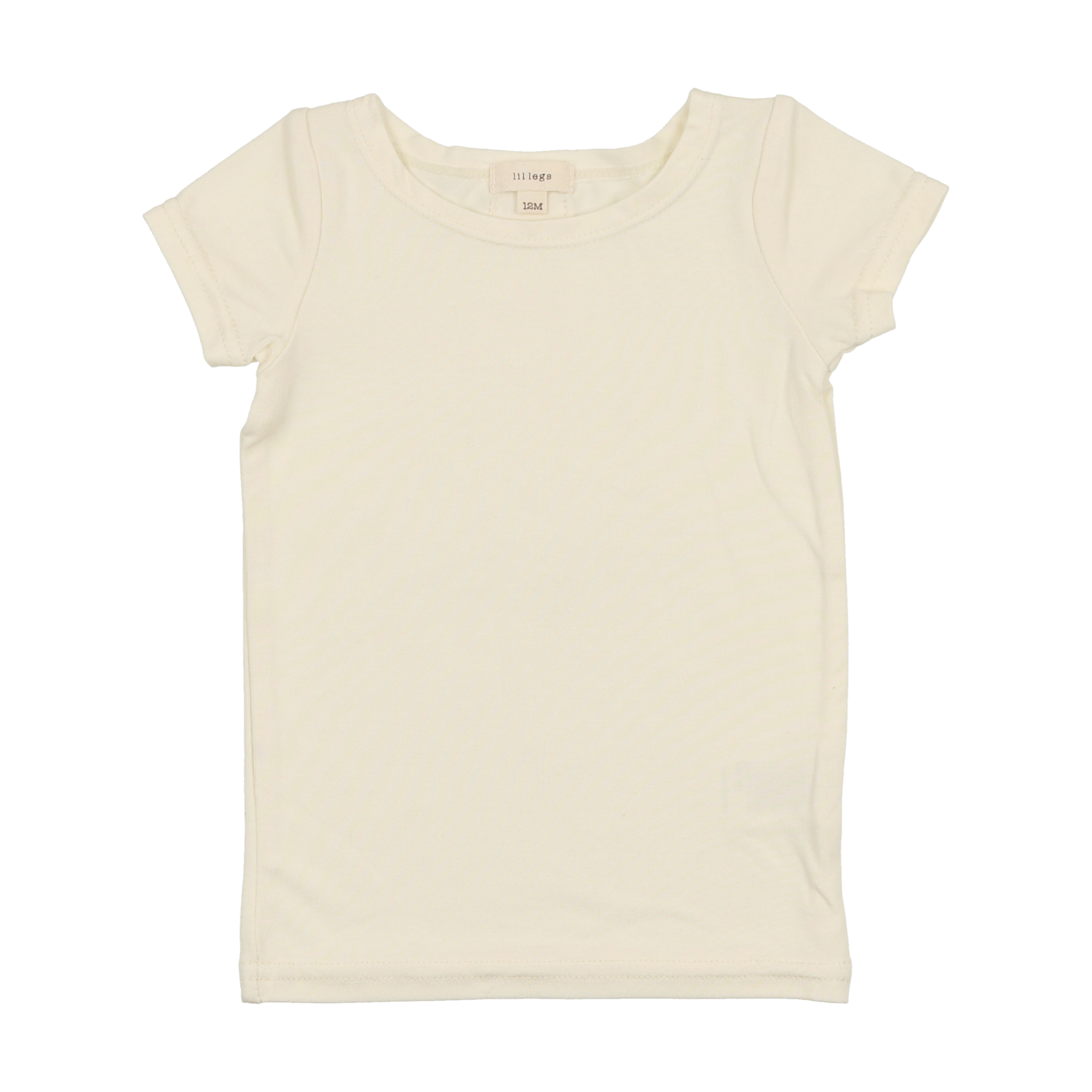 Bamboo Tee Short Sleeve - Cream