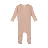 Side Snap Rib Footie -