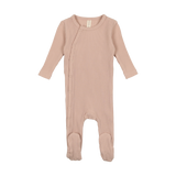 Side Snap Rib Footie -